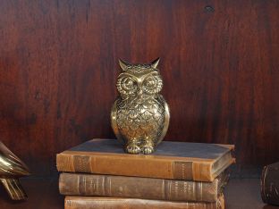 Brass Owl 2 - Cleared Décor