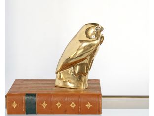 Brass Falcon Statue - Cleared Décor