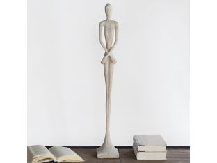 Roman Stone Female Statue - Cleared Décor