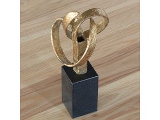Gold Ribbon Statue -- Cleared Décor 