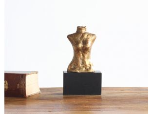 Gold Abstract Bust -- Cleared Décor 