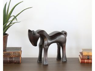 Large Abstract Horse Sculpture - Cleared Décor