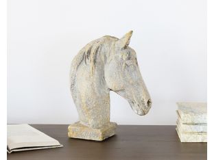 Horse Bust Sculpture - Cleared Décor