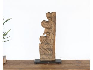 Medium Primitive Sculpture - Cleared Décor