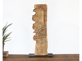 Large Primitive Sculpture - Cleared Décor