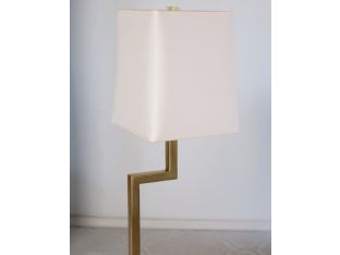 Brass Right Angles Floor Lamp