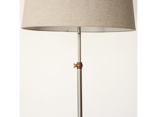 Brass Nickel Adjustable Floor Lamp