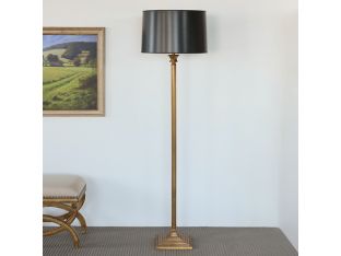 Large Brass Floor Lamp