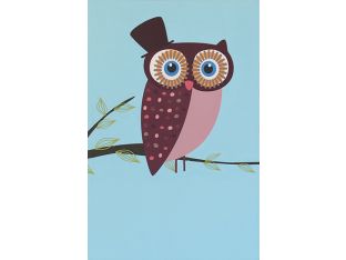 Owls Series I (Set of 2) 24W x 36H