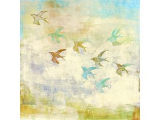 Oiseaux I 36W x 36H