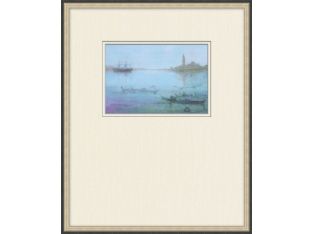 Fishing By Moonlight 4 17.5W x 21.5H