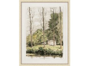 Parisian Etching Collection 3 16.5W x 21.5H