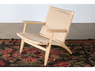 Modern Beech Wood Lounge Chair