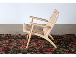 Modern Beech Wood Lounge Chair