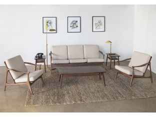 Koleman Adjustable Task Floor Lamp in Brass