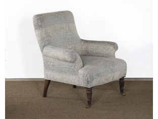 Nepal Mineral Lounge Chair With Pecan Finish