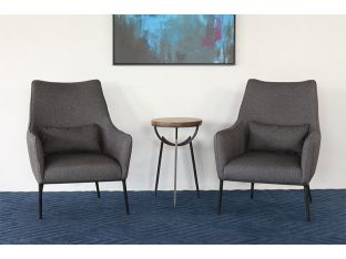 Onyx Modern Wing Chair 