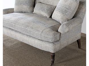 Nepal Mineral Loveseat In Pecan Finish