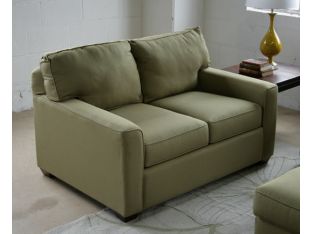 Celery Contemporary Loveseat