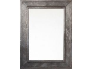 Mirror w/ Dark Bronze Foil Frame