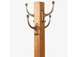Simple Oak Coatrack