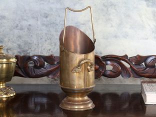 Antique Brass Canister