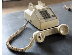 Classic Cream Pushbutton Telephone