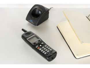 Black Cordless Phone