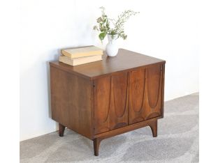 Mid-Century Modern Brasilia Nightstand, Circa 1960