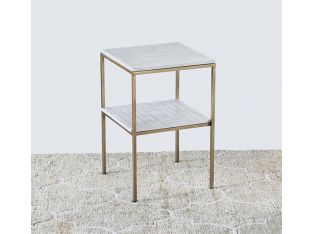 Piet Marble Nightstand