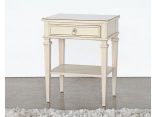 Vintage Ivory Nightstand