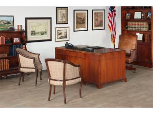 Tan Plaid Upholstered Barrel Chair