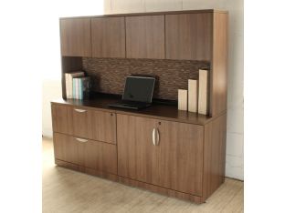 Walnut Office Credenza