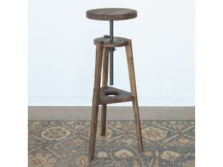 Bleached Elm Adjustable Pedestal 