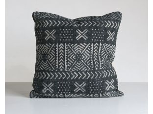 Mud Cloth Print Pillow