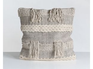 Braided Fringe Pillow