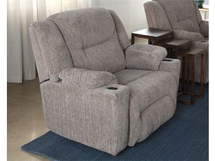 Man Cave Lounge Chair With Two Cup Holders