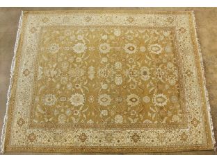 12' x 15' Golden Oriental Rug