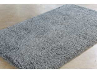 5' x 8' Microfiber Shag Rug in Charcoal
