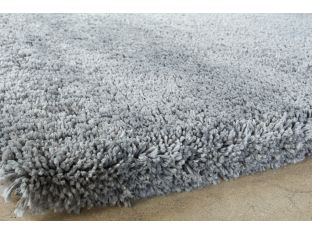 5' x 8' Microfiber Shag Rug in Charcoal