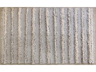 9' x 12' Fringe Stripe Rug