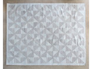 8' x 10' Chess Geometric Rug