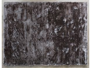 7’6 x 9’6 Smoke Gray Plush Shag Rug