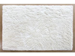 9' x 13' Ivory Plush Shag Rug