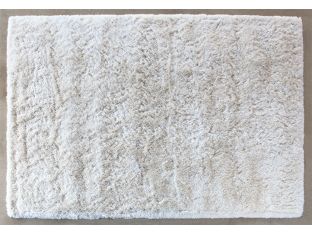 9' 3" X 13' Ivory Three Inch Pile Shag Rug