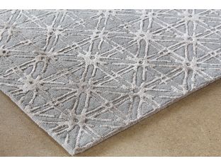 5' X 8' Manoa Rug In Gray Silver
