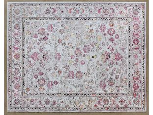 8' X 10' Armant Rug In Pink Ivory