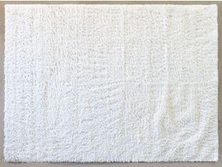 7'-9" X 9'-9" Ivory Kayla Shag Rug