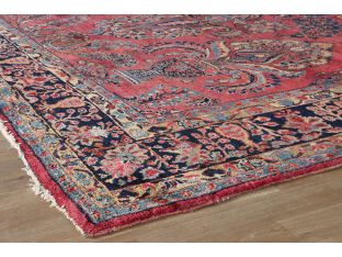 Vintage Persian Sarouk Rug 109' X 140'
