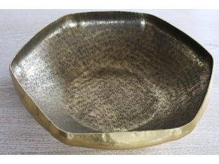 Set of 2 Valton Hammered Metal Bowls